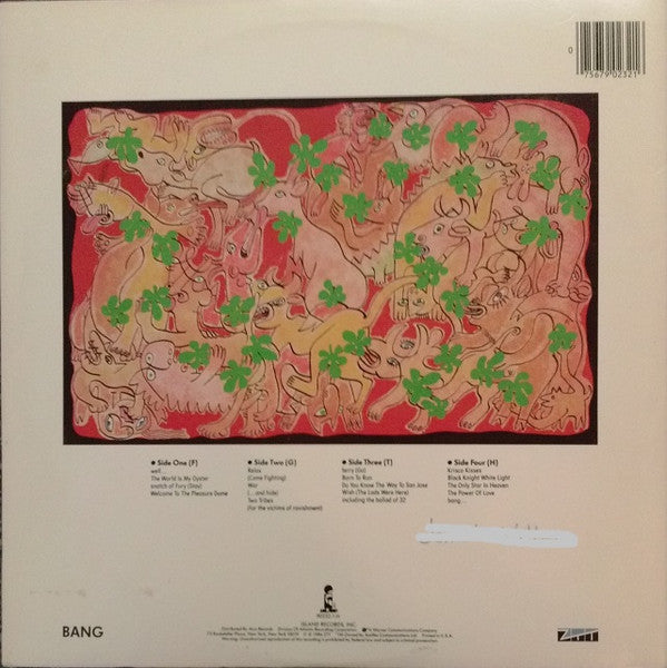 Frankie Goes To Hollywood : Welcome To The Pleasuredome (2xLP, Album, HRM)
