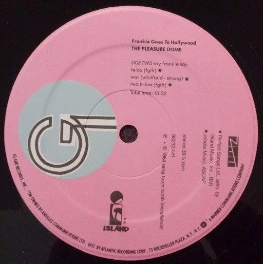 Frankie Goes To Hollywood : Welcome To The Pleasuredome (2xLP, Album, HRM)