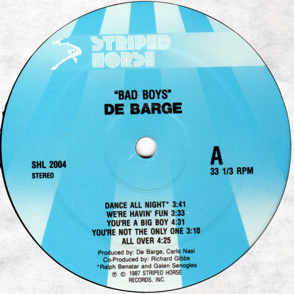 DeBarge : Bad Boys (LP, Album, No )