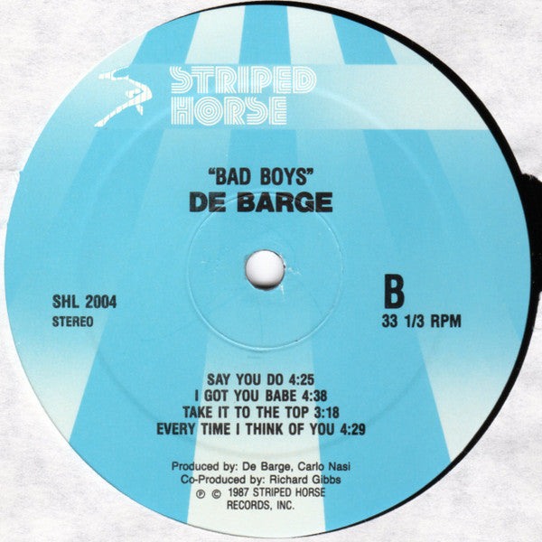 DeBarge : Bad Boys (LP, Album, No )