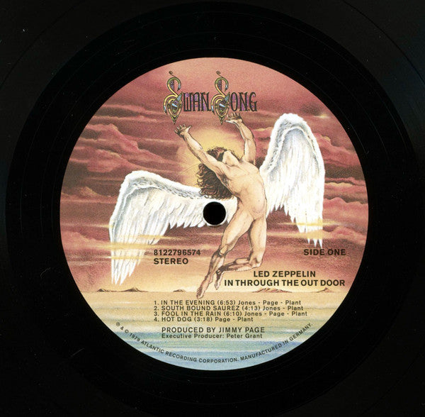 Led Zeppelin : In Through The Out Door (LP, Album, RE, RM, "A")