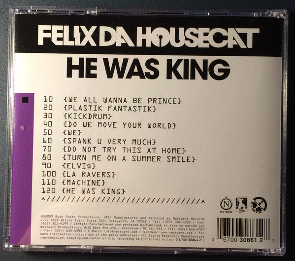 Felix Da Housecat : He Was King (CD, Album)