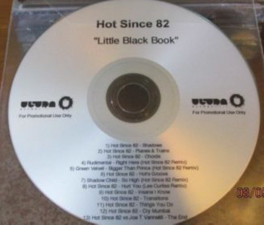 Hot Since 82 : Little Black Book (CD, Album, Mixed, Promo)