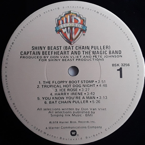 Captain Beefheart And The Magic Band : Shiny Beast (Bat Chain Puller) (LP, Album, Jac)