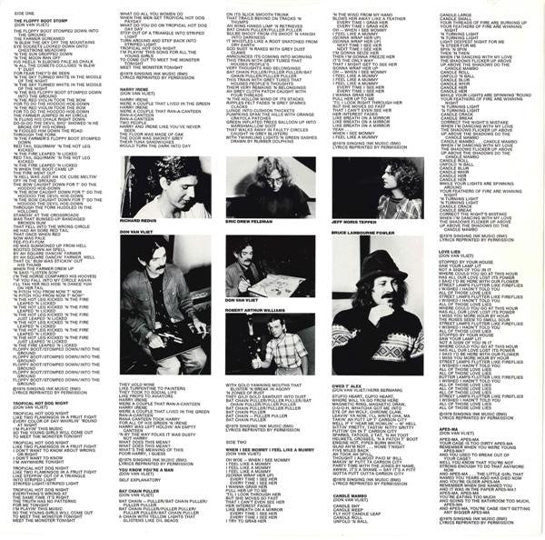 Captain Beefheart And The Magic Band : Shiny Beast (Bat Chain Puller) (LP, Album, Jac)