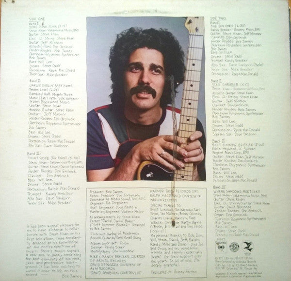 Steve Khan : Tightrope (LP, Album, Pit)