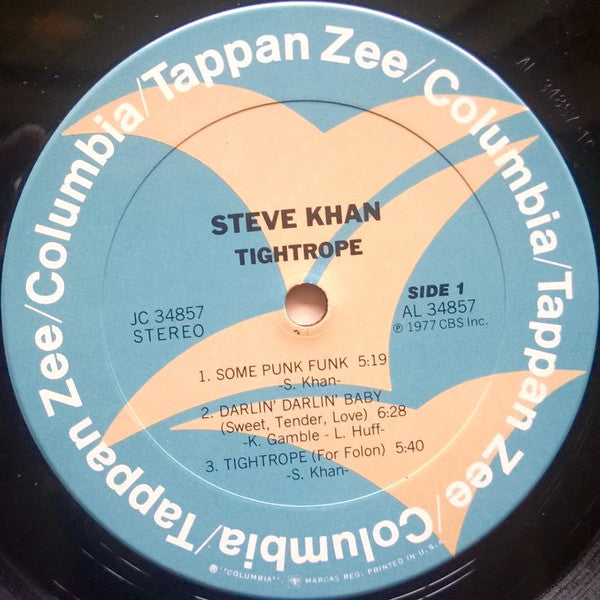Steve Khan : Tightrope (LP, Album, Pit)