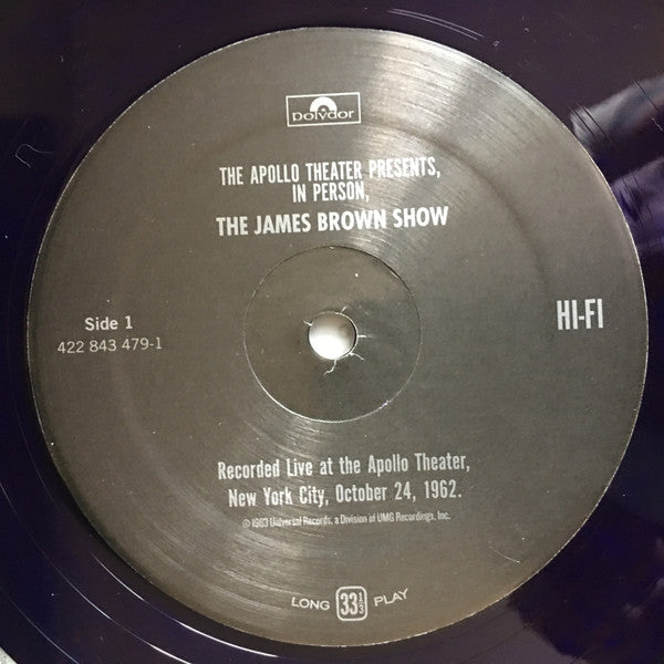 James Brown : 'Live' At The Apollo (LP, Album, Ltd, RE, RM, Pur)