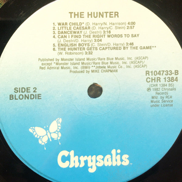 Blondie : The Hunter (LP,Album,Club Edition)