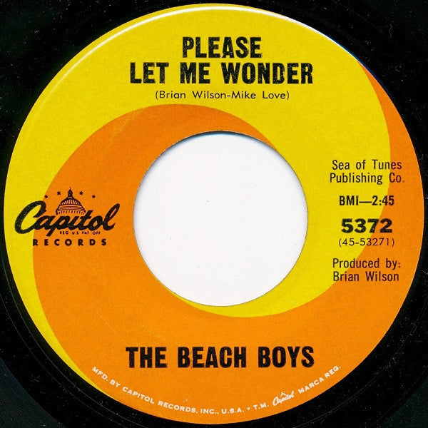 The Beach Boys : Do You Wanna Dance? (7", Single)
