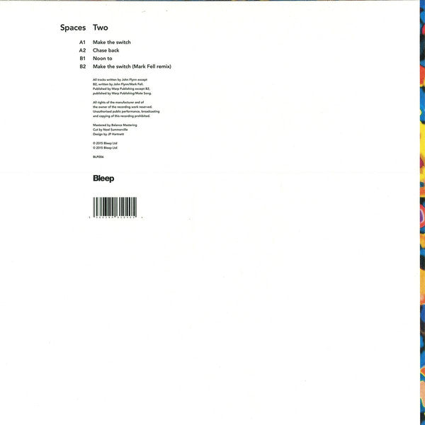 Spaces (6) : Two (12", EP)
