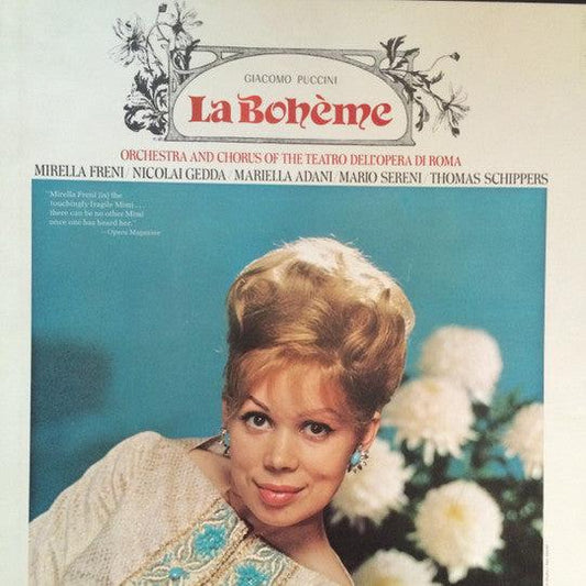 Giacomo Puccini, Mirella Freni, Mario Sereni, Nicolai Gedda, Mariella Adani : La Bohème (LP)