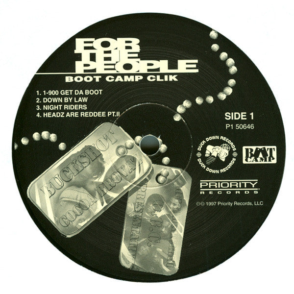Boot Camp Clik : For The People (LP,Album)