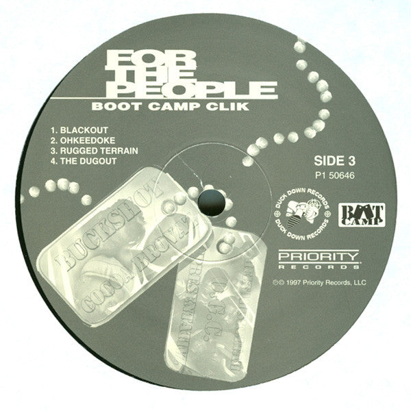 Boot Camp Clik : For The People (LP,Album)
