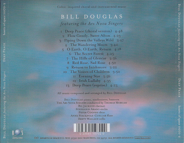 Bill Douglas Featuring The Ars Nova Singers : Deep Peace (CD, Album)