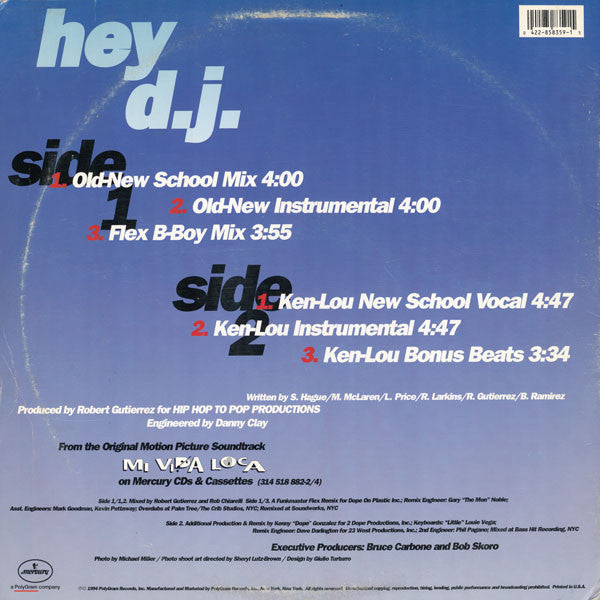 Lighter Shade Of Brown : Hey D.J. (12")
