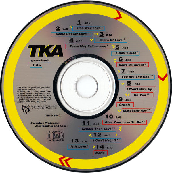 TKA : Greatest Hits (CD, Comp)
