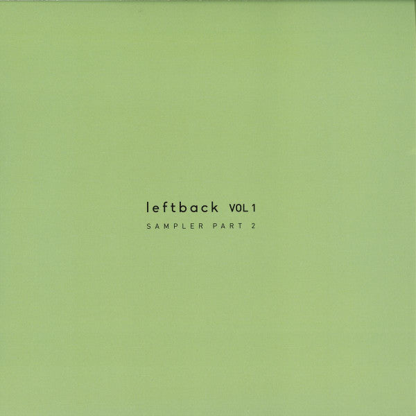 Various : Leftback Vol 1 Sampler Part 2 (12", Smplr)