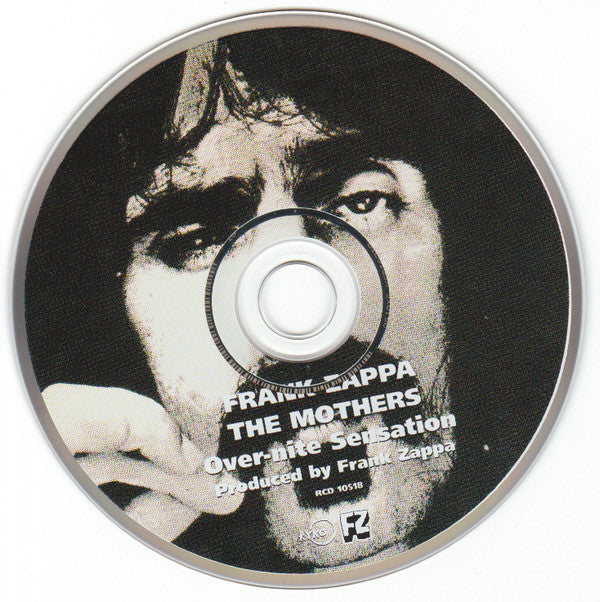 Frank Zappa, The Mothers : Over-Nite Sensation (CD, Album, RE, RM, RP)