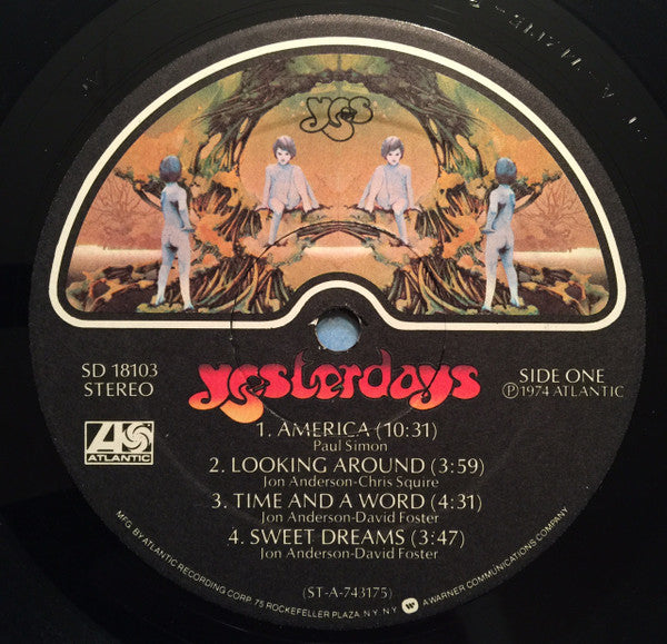Yes : Yesterdays (LP, Comp, PR )