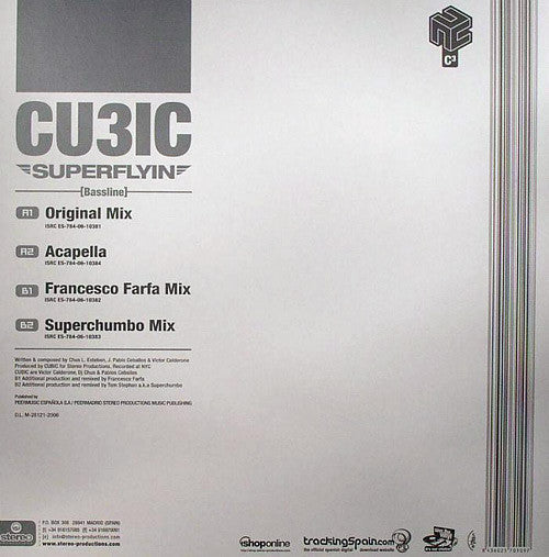 Cubic : Superflyin (12")