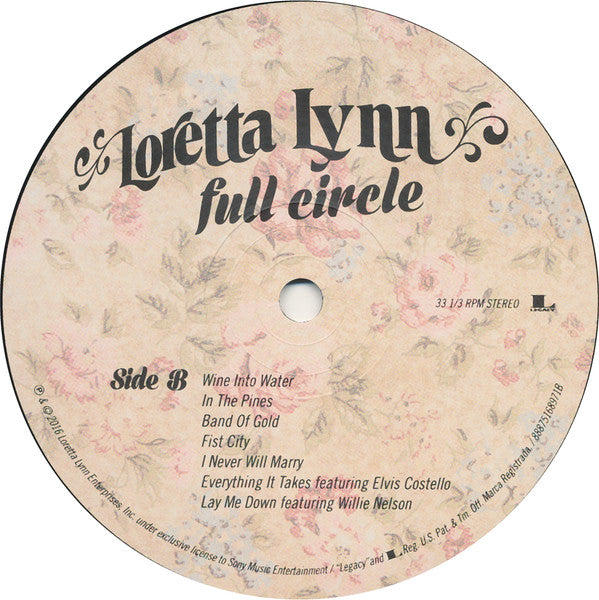 Loretta Lynn : Full Circle (LP, Album)