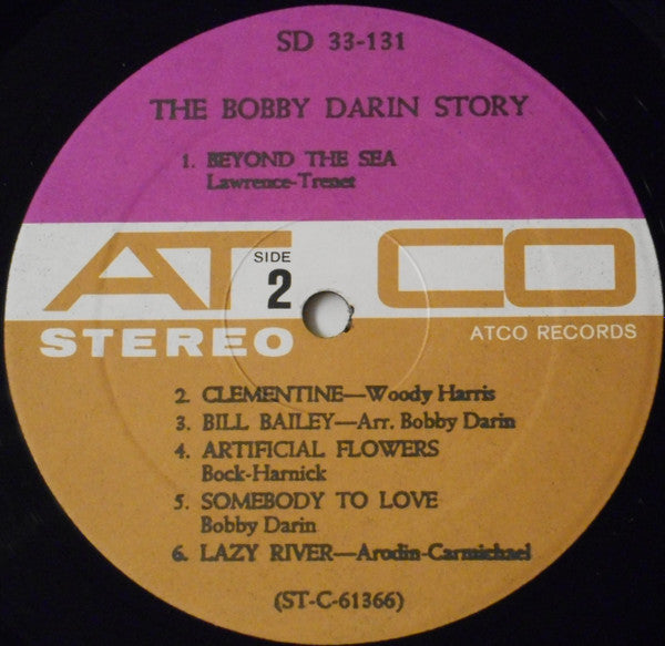 Bobby Darin : The Bobby Darin Story (LP, Comp, RE)