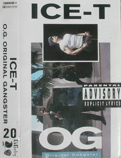 Ice-T : O.G. Original Gangster (Cass, Album)
