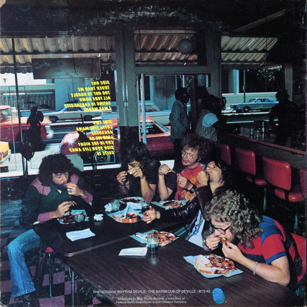 Hoodoo Rhythm Devils : The Barbecue Of Deville (LP, Album, San)