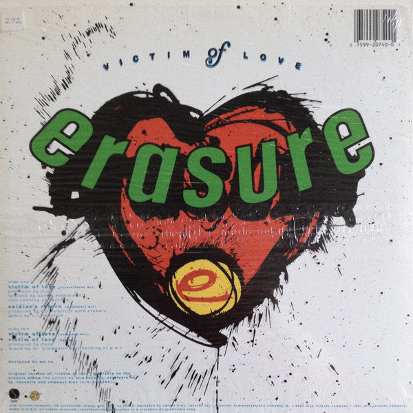 Erasure : Victim Of Love (12", Maxi, Ltd)