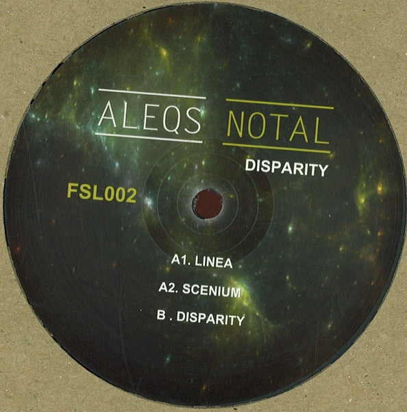 Aleqs Notal : Disparity (12")