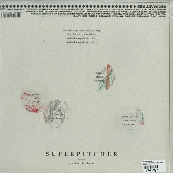 Superpitcher : So Far So Super (2x12", RSD, Comp, Ltd)