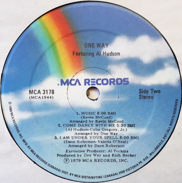 One Way Featuring Al Hudson : One Way Featuring Al Hudson (LP, Album, RE)