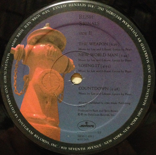 Rush : Signals (LP, Album, RP, 53,)