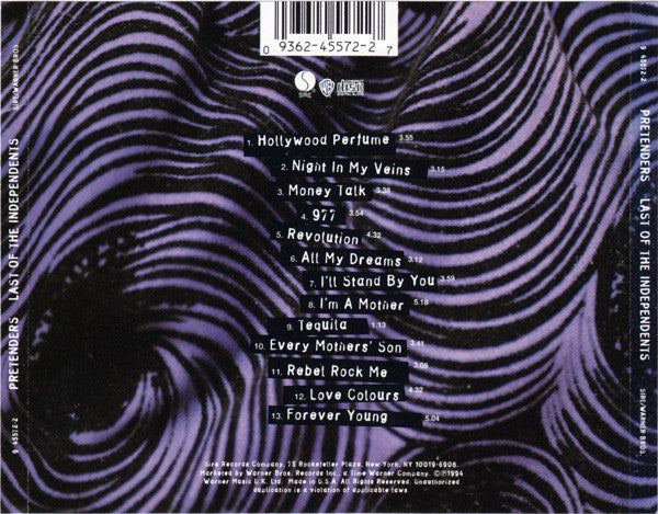 Pretenders* : Last Of The Independents (CD, Album, SRC)