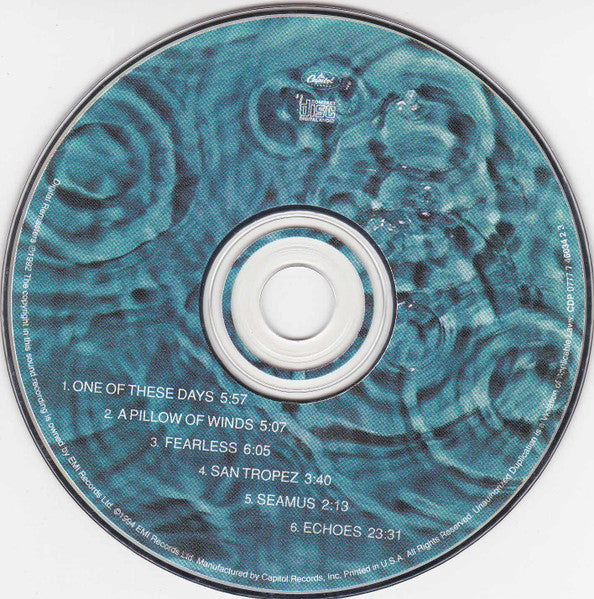 Pink Floyd : Meddle (CD, Album, RE, RM)