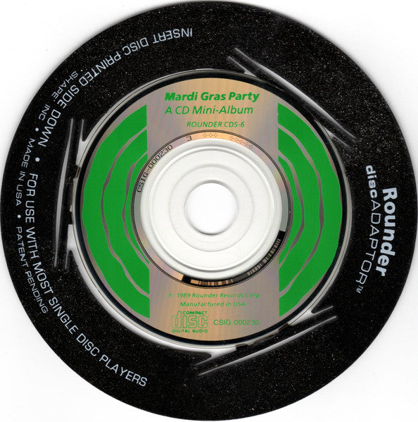 Various : Mardi Gras Party: A CD Mini-Album (CD, Mini, MiniAlbum, Comp)