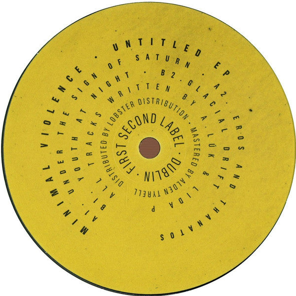 Minimal Violence : Untitled EP (12", EP)