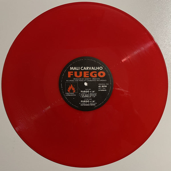 Mali Carvalho : Fuego (12", Red)