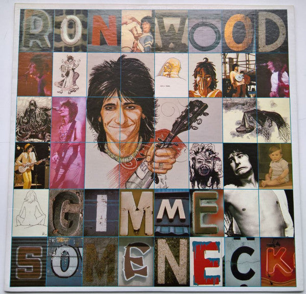 Ron Wood : Gimme Some Neck (LP, Album, RE)