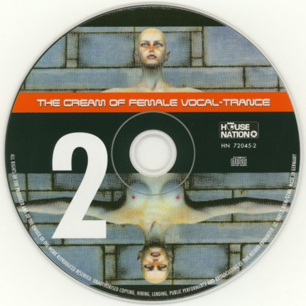 Various : The Cream Of Female Vocal-Trance (2xCD, Comp)