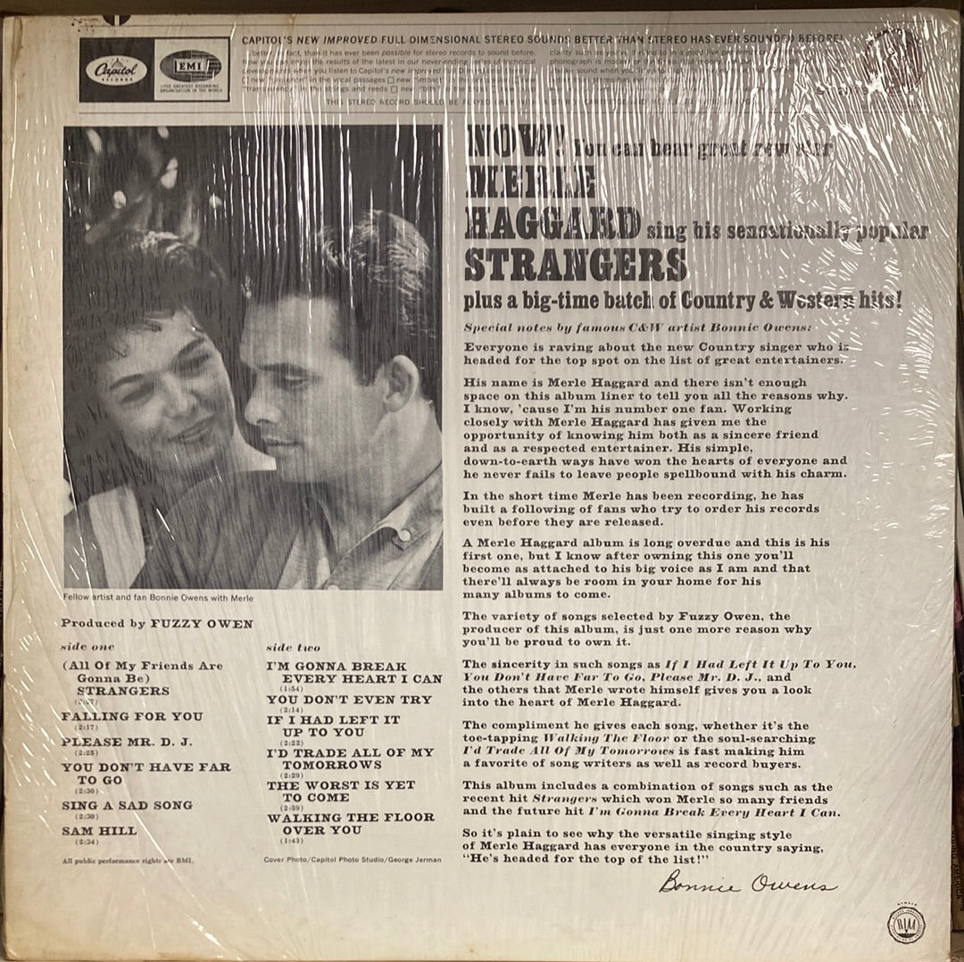 Merle Haggard - Strangers - 12" Vinyl LP