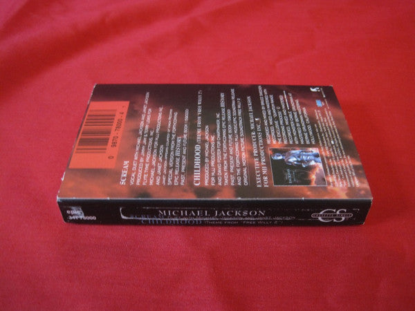 Michael Jackson : Scream / Childhood (Cass, Single, Dol)