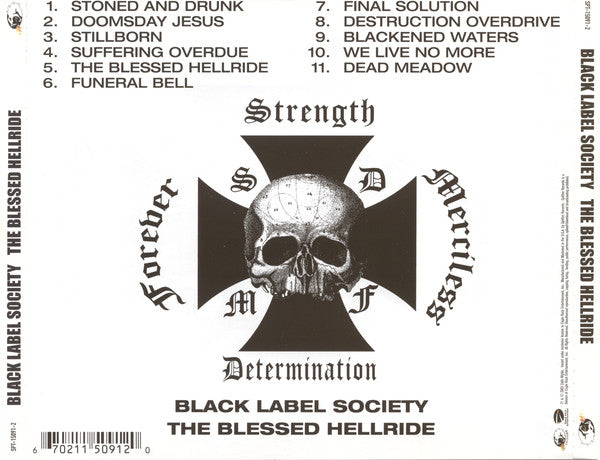 Black Label Society : The Blessed Hellride (CD, Album)