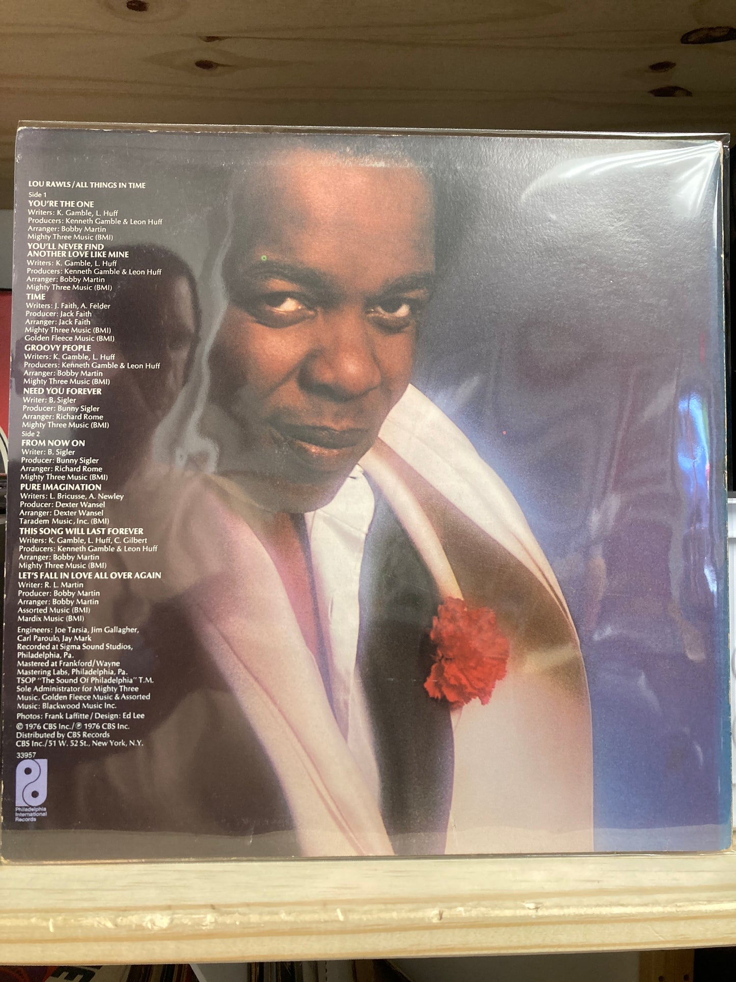 Lou Rawls - All Things In Time - Vinyl LP