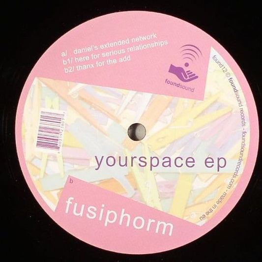 Fusiphorm : Yourspace EP (12", EP)