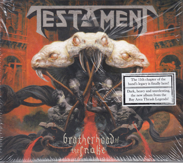 Testament (2) : Brotherhood Of The Snake (CD, Album, Dig)