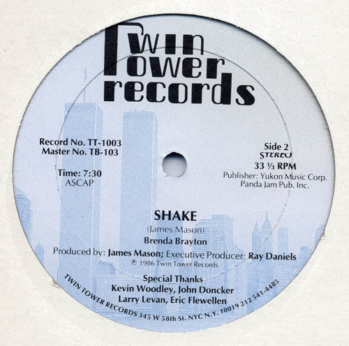 Brenda Brayton : Shake (12",33 ⅓ RPM)