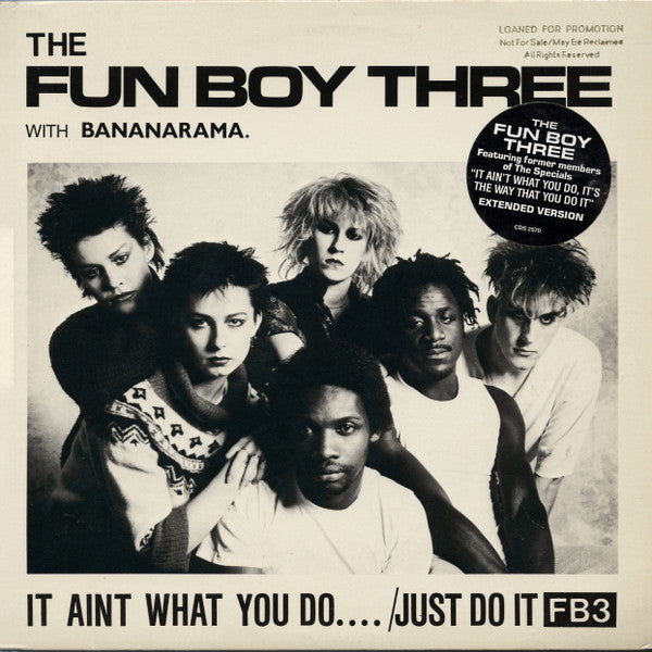 Fun Boy Three With Bananarama : It Aint What You Do.... /Just Do It (12", Single)