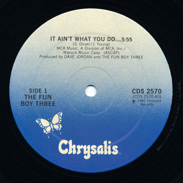 Fun Boy Three With Bananarama : It Aint What You Do.... /Just Do It (12", Single)